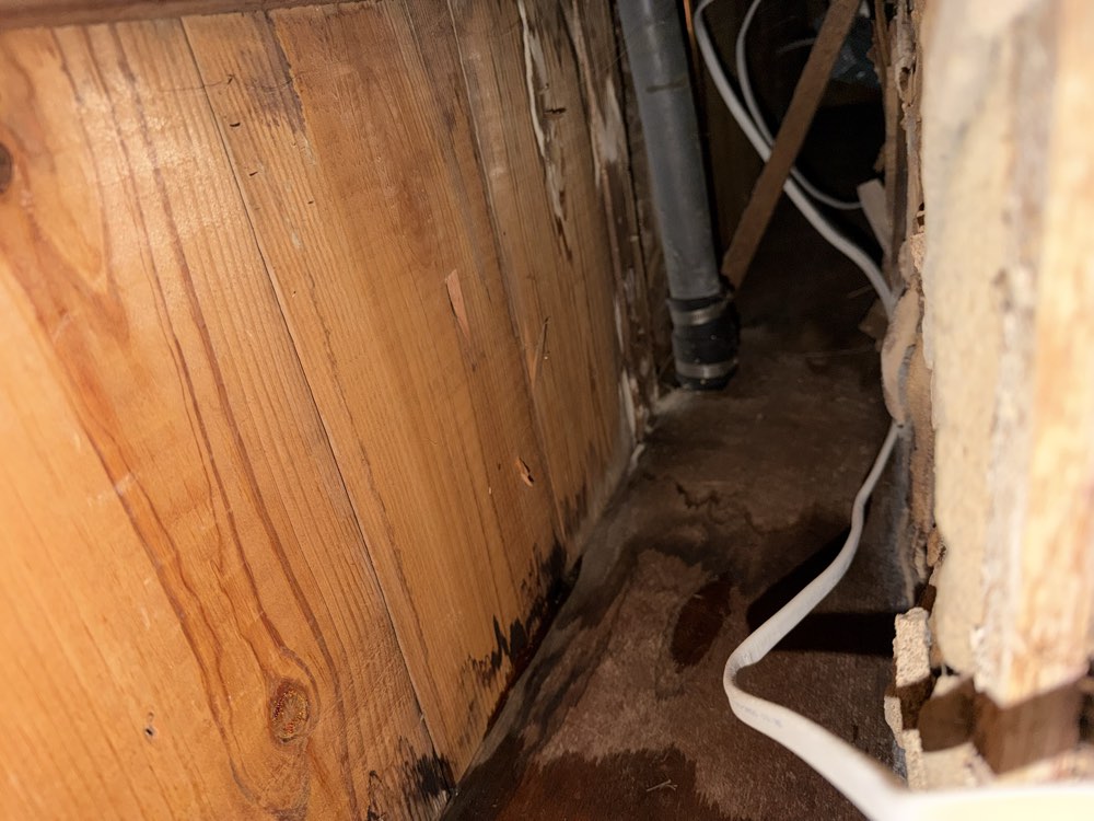 Property damage restoration project in Central Connecticut
